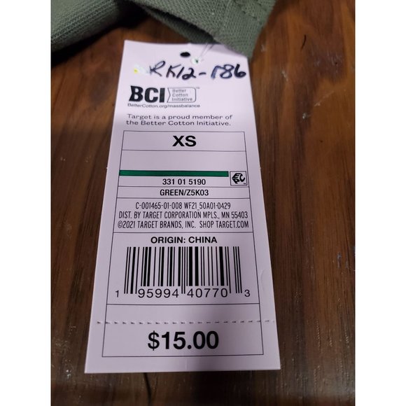 Women's Short Sleeve Boxy Cropped Polo T-Shirt - Wild Fable Olive Green XS - Picture 6 of 8